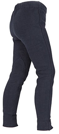 Shires Childrens Wessex Jodhpurs - Beige, Canary or Navy Blue: Navy Blue: 7-8 Years