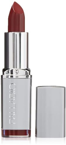 Palladio Herbal Lipstick, Rich Pigmented and Creamy, Infused with Aloe Vera, Chamomile & Ginseng, Prevents Lips from Drying, Combats Fine Lines, Long Lasting Lipstick, Juniper