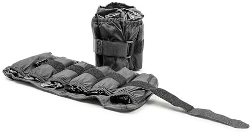 CAP Barbell Adjustable Ankle Weights,10-Pound , Black