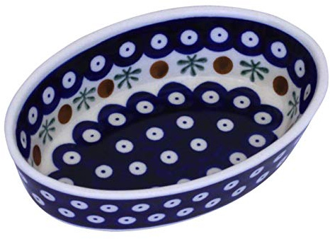 Original bunzlauer keramik dip-skål i dekor 41