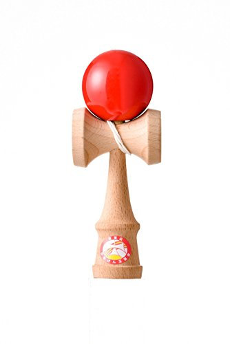 Unbekannt First Kendama red Japan Kendama Association Recommended Wooden (Preliminary Yarn with)