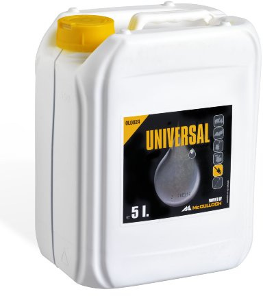 Universal GM577616424, OLO024 adhesivo para cadenas para motosierras, alto efecto lubricante, a base de aceites minerales, biodegradable, Standard, 5 L
