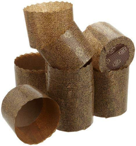 Moldes individuales Bakery direct para panettone, 25 unidades