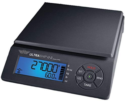 My Weigh SCMULTRA2-60 055 ULTRASHIP U2 60 LB, balance noire