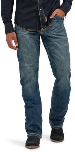 Wrangler Men's Retro Slim Fit Boot Cut Jean, Layton, 36W / 36L