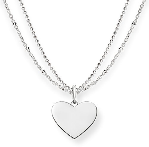 THOMAS SABO Kette Herz 925 Sterling Silber LBKE0004-001-12-L45V