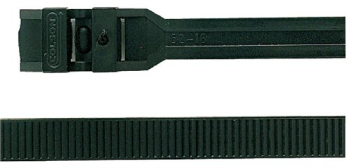 Legrand 031928 Collier Colson Protégé Ultraviolets, Denture Intérieure Largeur 7.6mm et Longueur 128mm, Noir