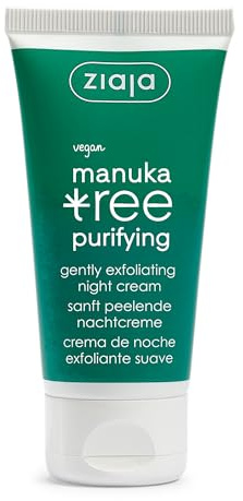 Ziaja Manuka Tree, Crema de Noche Exfoliante, 50 ml (5901887029144)