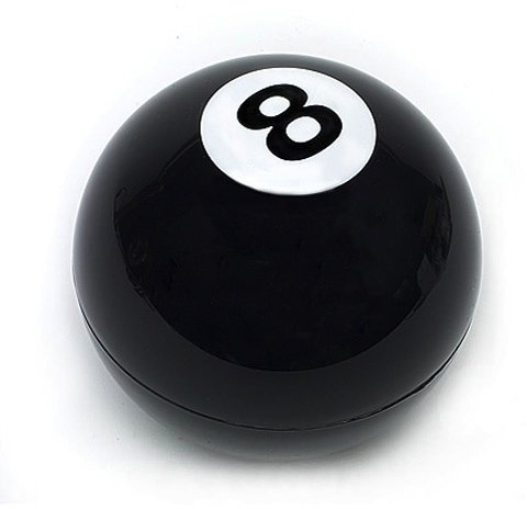 Mystic Ball „Schwarze 8“ – Magische Billiardkugel, „Wahrsager“ zur Entscheidungsfindung