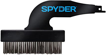 Spyder 400002 Wire Brush Reciprocating Saw Attachment