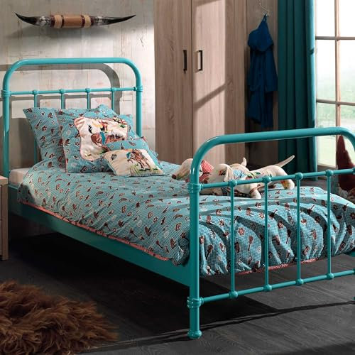VIPACK Metallbett, Türkis