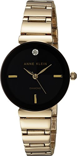 Anne Klein Women's Genuine Diamond Dial Bracelet Watch