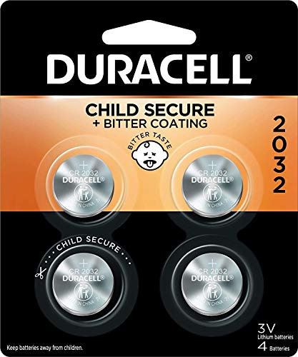 Duracell Batteria medica al litio, 3 V, CR2032, batterie al litio 4/confezione