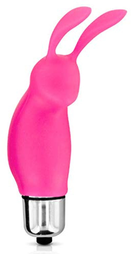 Glamy Mini Vibromasseur Rabbit avec Stimulation Clitoris Rose