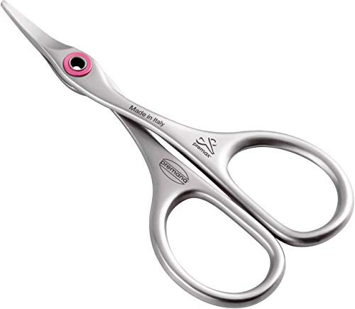 REMOS Babynagelschere abgerundet mit gezahnter Schneide aus rostfreiem Edelstahl