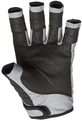 Helly Hansen Unisex Sailing Glove Short Segelhandschuhe, Schwarz (Black), Large