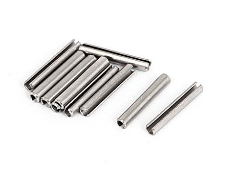 sourcing map 10Stk. M2x14mm 304 Edelstahl Hohlsplinte Spannhülsen Spannstifte Befestiger de