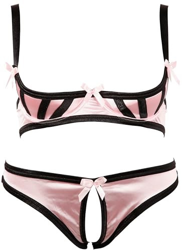 Cottelli Collection Damen 22203773240 Body, Rosa, 80B / M EU