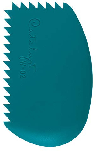 Princeton Artist Brush Catalyst Silicone Wedge Tool, Blue W-02