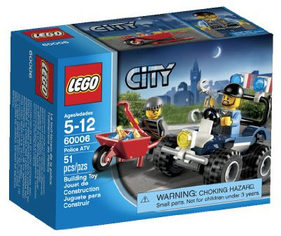 LEGO City Todoterreno de Policía - juegos de construcción (Multicolor, 5 año(s), 51 pieza(s), 12 año(s), 6 cm, 4 cm)