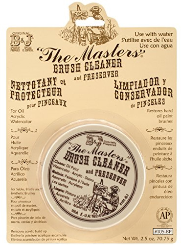 General Pencil Various The Master's Brush Cleaner and Preserver-2.5 oz