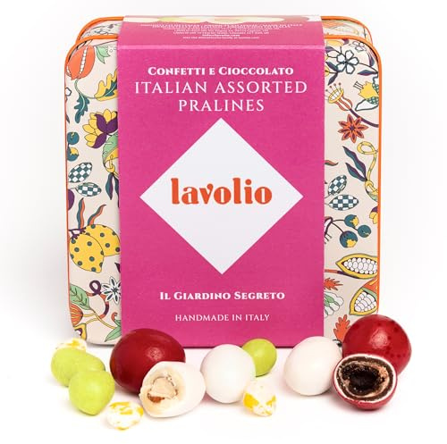 Lavolio Il Giardino Segreto 150 g – Boîte Cadeau de Pralines & Chocolats