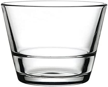 Pasabahce Grande S 52060 - Bicchiere da Whiskey impilabile, 310 ml, 12 Pezzi