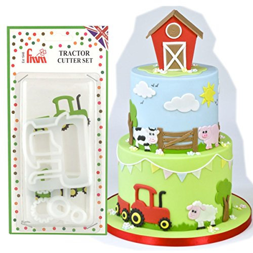 FMM Sugarcraft - Ackerschlepper Satz - Fondant Schneider