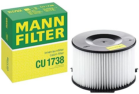 MANN-FILTER CU 1738 Innenraumfilter/Kabinenluftfilter - für Pkw + Transporter