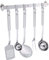 Fissler Magic / Küchenhelfer-Set aus Edelstahl (6-tlg.) Löffel-Garnitur, sehr massiv und hochwertig, rostfrei & hitzebeständig