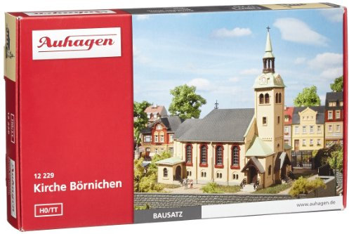 Auhagen 12229 - Kirche Börnichen, Mittel, bunt