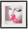 IDEAL TREND New Lifestyle Kunststoff Bilderrahmen quadratisch Foto Rahmen Picture Frame Collage: Farbe: Schwarz | Format: 40x40