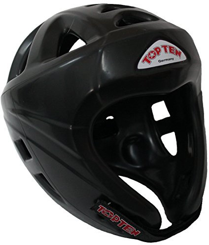 TOP TEN Kopfschutz Avantgarde, Schwarz, M