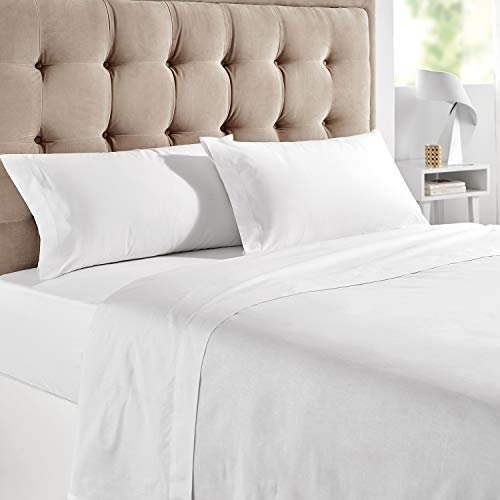 Pikolin Home - Anpassbares Betttuch aus 100 % Baumwolle, atmungsaktiv, langlebig und widerstandsfähig