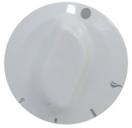 Cannon Cannon White Cooker Hob Control Knob - Genuine part number C00237815