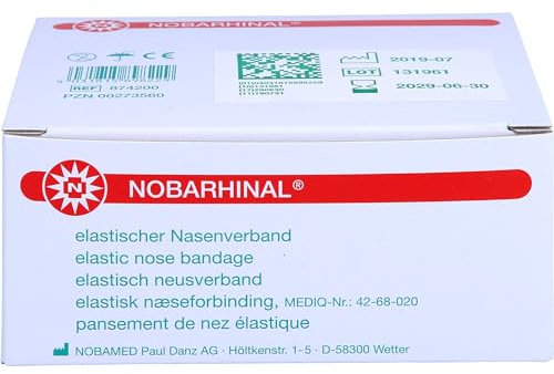 NOBARHINAL Nasenverband mittel 10 St
