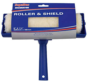 SupaDec Decorator Roller & Shield 9 X 1.5 / 225MM X 38MM