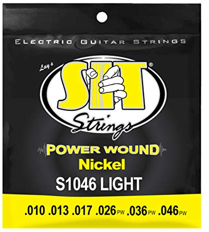 SIT 10-46 Powerwound Nickel Electric Light Guitar Strings