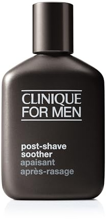 Clinique For Men Post-Shave Soother Face Lotion With Aloe Vera | Hydrating + Soothes Razor Burn | Aftershave For Men, 2.5 Fl Oz