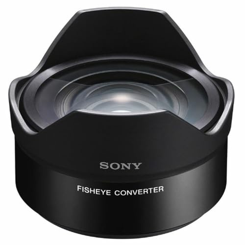 Sony VCLECF2 10-13mm f/2.8-22 Fisheye Lens Fixed Prime Fisheye Converter for Sony Mirrorless Cameras , Black