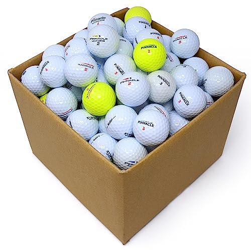 Second Chance Pinnacle Set 100 Palline da Golf, Categoria A, Bianco, 100