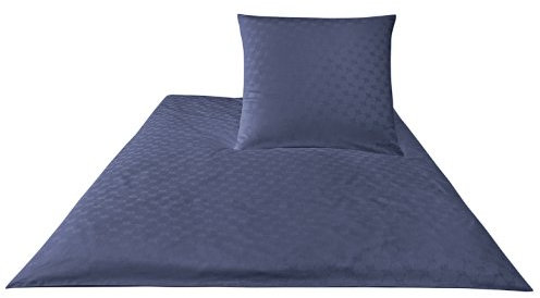 Joop! Bettwäsche Cornflower 4020 Nachtblau - 02 Kissen 40x80 cm