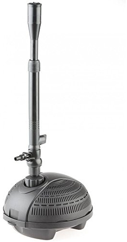 Pontect PondoVario 3500 - Energy-Efficient Pond Fountain Pump with 4 Patterns, Flexible Installation, and High-Performance Filter for Long-Term Durability - 3,400 litres Per Hour