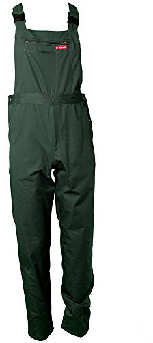 Planam 0832098 MG 260 Latzhose, Mittelgrün, Größe 98