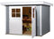 Weka Gartenhaus 227, grau, 255 x 280 x 217 cm
