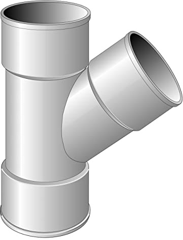Culottes PVC 45° personnalisables First Plast-50mm-Femelle-Femelle