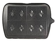 LAGRANGE Jeu de plaques Gaufrettes, compatible avec tous les gaufriers Premium, Plaques en fonte d'aluminium, Revêtement antiadhésif double couche, 010222
