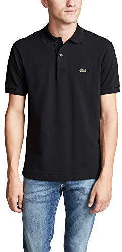 Lacoste - Polo da uomo a maniche corte in piqué L.12.12 - nero - XS
