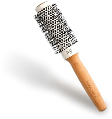 Olivia Garden Bamboo Touch Blowout Thermal - 33 - Spazzola Tonda in Bambù Ecologico per Volume e Brushings Brillanti
