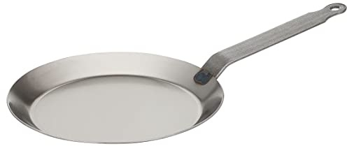 Matfer Bourgeat Black Carbon Steel Crepe Pan, 8 5/8